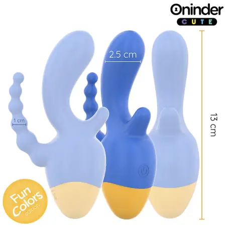 ONINDER CUTE - LOVE 3 SOME TRIPLE VIBRADOR - APP MUNDIAL GRATUITA 