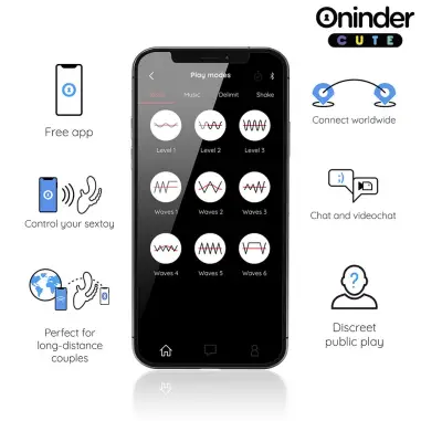 ONINDER CUTE - LOVE 3 SOME TRIPLE VIBRADOR - APP MUNDIAL GRATUITA 