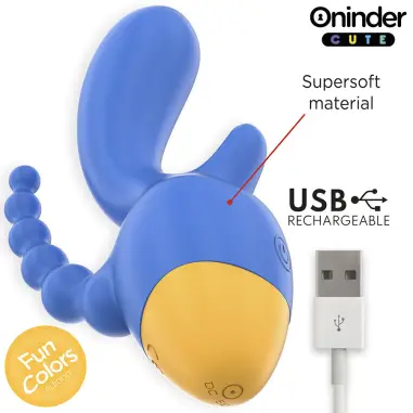 ONINDER CUTE - LOVE 3 SOME TRIPLE VIBRADOR - APP MUNDIAL GRATUITA 