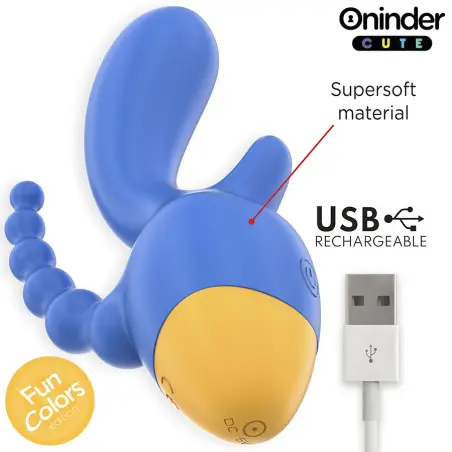 ONINDER CUTE - LOVE 3 SOME TRIPLE VIBRADOR - APP MUNDIAL GRATUITA 
