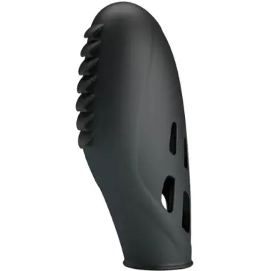 PRETTY LOVE - GILO VIBRADOR DE DEDO SILICONA NEGRO Vibradores Dedo