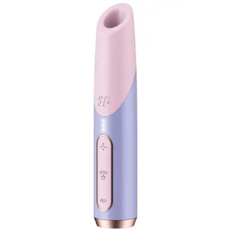 SATISFYER - BOLD KISS ESTIMULADOR CLÍTORIS POR ONDAS ROSA / VIOLETA 