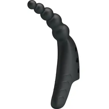 PRETTY LOVE - JORDIN VIBRADOR DE DEDO 10 VIBRACIONES NEGRO 