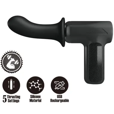 PRETTY LOVE - DJ DOCTOR MASAJEADOR 5 CONFIGURACIONES NEGRO 