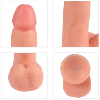 SHEQU - ADAM DILDO VIBRADOR CON CONTROL REMOTO 21 CM 