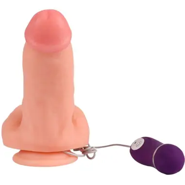 SHEQU - RED EAGLE DILDO VIBRADOR CON CONTROL REMOTO 17 CM 