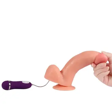SHEQU - APOLO DILDO VIBRADOR CON CONTROL REMOTO 24,5 CM 