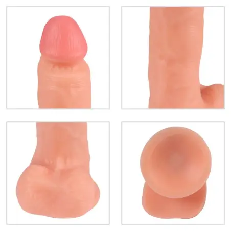 SHEQU - IRON DRAGON DILDO VIBRADOR CON CONTROL REMOTO 17,5 CM 