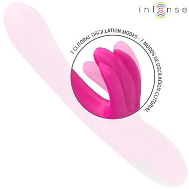 INTENSE - BRITNEY VIBRADOR MULTIFUNCIÓN RABBIT 23 CM ROSA 
