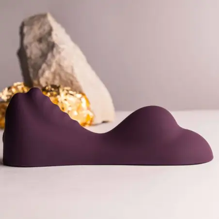 ROCKS- OFF - RUBY GLOW VIBRADOR SIT-ON MORADO Para Clítoris