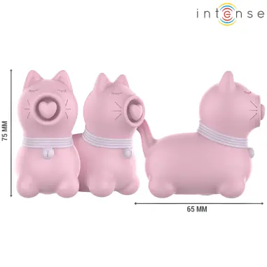 INTENSE - MARIE ESTIMULADOR CON LENGUA EFECTO PULSACIÓN ROSA 