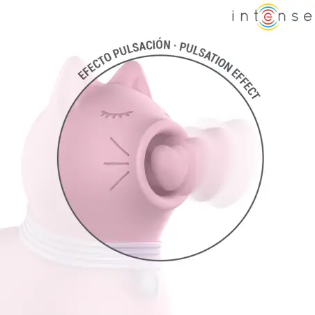 INTENSE - MARIE ESTIMULADOR CON LENGUA EFECTO PULSACIÓN ROSA 