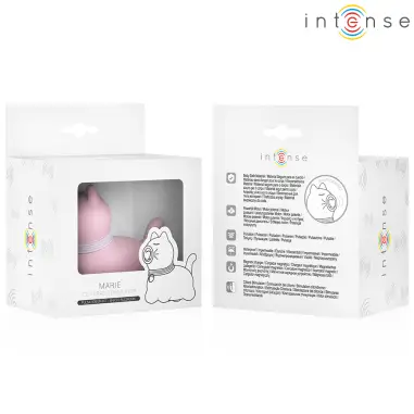INTENSE - MARIE ESTIMULADOR CON LENGUA EFECTO PULSACIÓN ROSA 