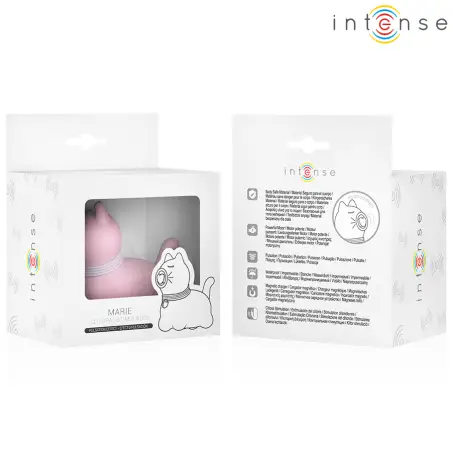 INTENSE - MARIE ESTIMULADOR CON LENGUA EFECTO PULSACIÓN ROSA 