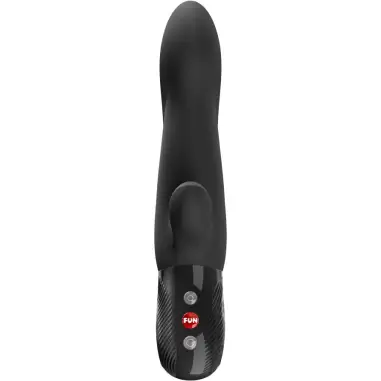 FUN FACTORY - BI STRONIC ARC CONEJO ESTIMULADOR DE EMPUJE NEGRO 