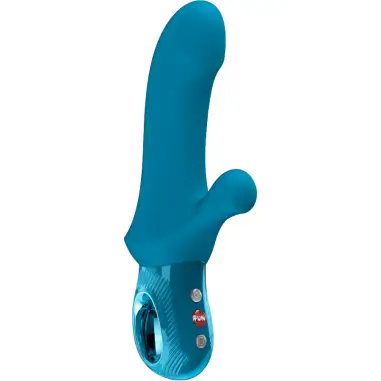 FUN FACTORY - BI STRONIC CURVE CONEJO ESTIMULADOR DE EMPUJE AGUAMARINA 