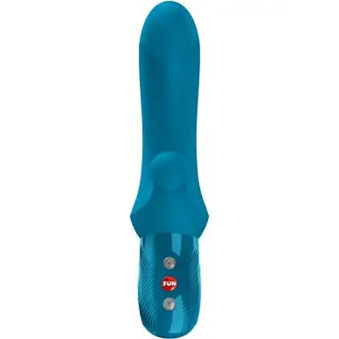 FUN FACTORY - BI STRONIC CURVE CONEJO ESTIMULADOR DE EMPUJE AGUAMARINA 