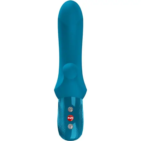 FUN FACTORY - BI STRONIC CURVE CONEJO ESTIMULADOR DE EMPUJE AGUAMARINA 