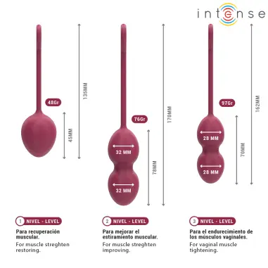 INTENSE - CHARLI KIT BOLAS KEGEL VIOLET 