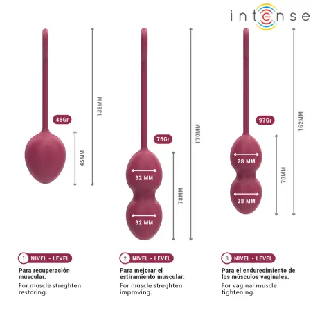 INTENSE - CHARLI KIT BOLAS KEGEL VIOLET 
