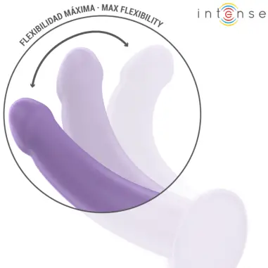 INTENSE - EDDIE VIBRADOR 17,5 CM 10 VIBRACIONES MORADO CONTROL REMOTO 