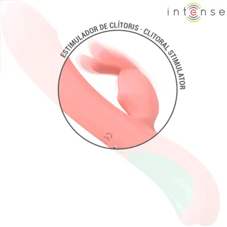 INTENSE - RACHEL VIBRADOR RABBIT 5 VIBRACIONES ROSA 