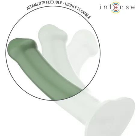 INTENSE - BECCA VIBRADOR CON VENTOSA 10 VIBRACIONES VERDE CONTROL REMOTO 