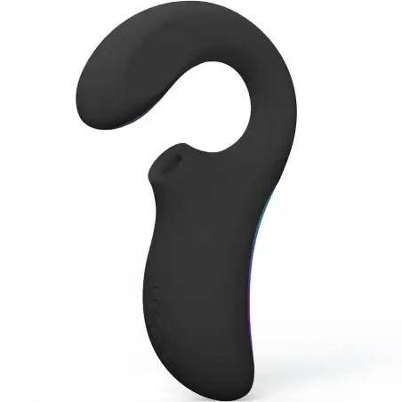 LELO - ENIGMA DOUBLE SONIC VIBRADOR PUNTO G NEGRO 