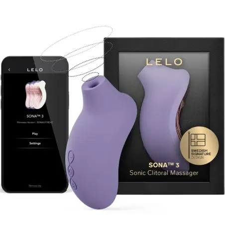 LELO - SONA 3 MASAJEADOR SÓNICO DE CLÍTORIS VIOLETA 