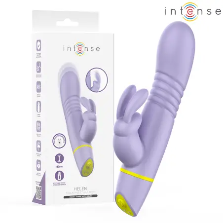 INTENSE - HELEN ESTIMULADOR RABBIT & VIBRADOR THRUSTING Vibradores Rabbit