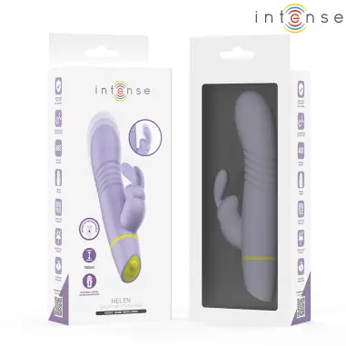INTENSE - HELEN ESTIMULADOR RABBIT & VIBRADOR THRUSTING Vibradores Rabbit