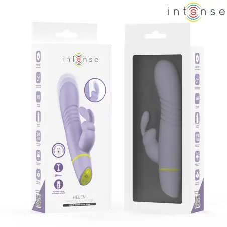INTENSE - HELEN ESTIMULADOR RABBIT & VIBRADOR THRUSTING Vibradores Rabbit