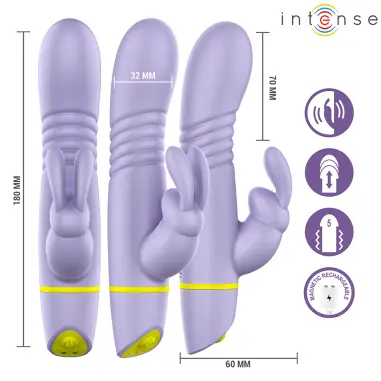 INTENSE - HELEN ESTIMULADOR RABBIT & VIBRADOR THRUSTING Vibradores Rabbit