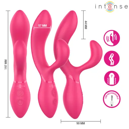 INTENSE - CHARLY ESTIMULADOR VIBRADOR ARTICULABLE Vibradores Rabbit