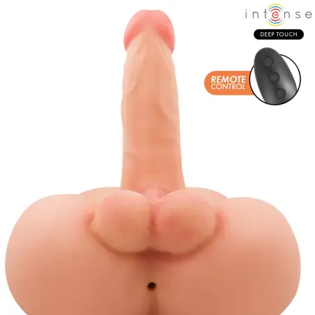 INTENSE DEEP TOUCH - DAMIEN TORSO CON DILDO REALÍSTICO CON EMPUJE Y VIBRACIÓN CONTROL REMOTO 3.5 KG Vibradores Realísticos
