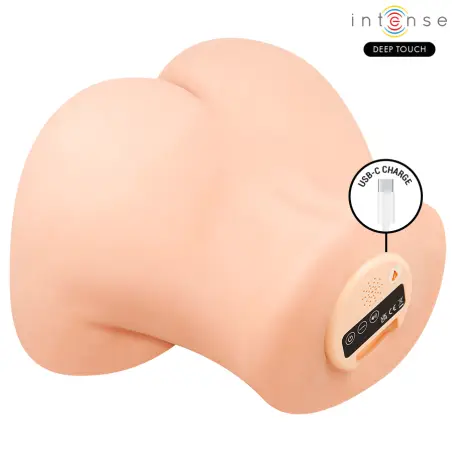 INTENSE DEEP TOUCH - GINGER MASTURBADOR VAGINA CON EFECTO SUCCIÓN, CALOR, VIBRACIÓN Y VOZ CON CONTROL REMOTO 5.3 KG Vibradores Realísticos