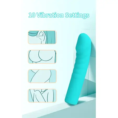 PRETTY LOVE - RYLAN VIBRADOR PUNTO G AZUL Vibradores Punto G