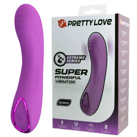 PRETTY LOVE - DJ DICK VIBRADOR PUNTO G MORADO Vibradores Punto G