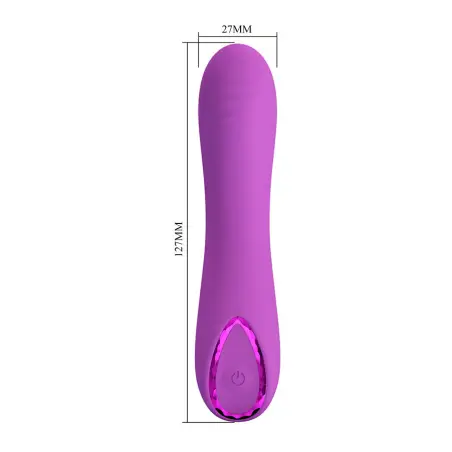 PRETTY LOVE - DJ DICK VIBRADOR PUNTO G MORADO Vibradores Punto G