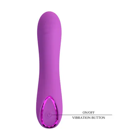 PRETTY LOVE - DJ DICK VIBRADOR PUNTO G MORADO Vibradores Punto G