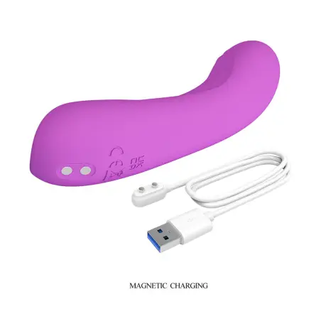 PRETTY LOVE - DJ DICK VIBRADOR PUNTO G MORADO Vibradores Punto G