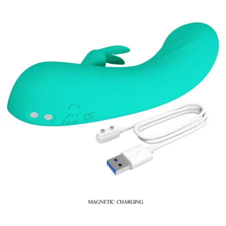 PRETTY LOVE- DJ STICK VIBRADOR PUNTO G TURQUESA Vibradores Rabbit