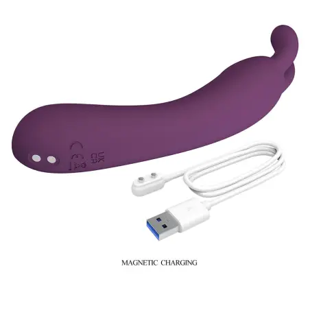 PRETTY LOVE - DJ RABBIT VIBRADOR PUNTO G MORADO Vibradores Punto G