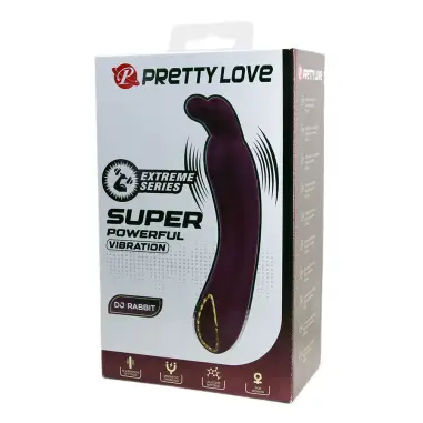 PRETTY LOVE - DJ RABBIT VIBRADOR PUNTO G MORADO Vibradores Punto G