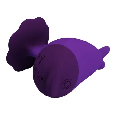 PRETTY LOVE - DOLPHIN MINI VIBRADOR CON SUJECIÓN Masajeadores
