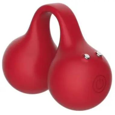 SNAIL VIBE - TWINN VIBRADOR DE DEDO CEREZA Masajeadores