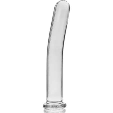 NEBULA SERIES BY IBIZA - MODELO 9 DILDO CRISTAL TRANSPARENTE 15.5 CM -O- 2.5 CM 