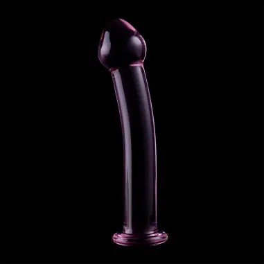 NEBULA SERIES BY IBIZA - MODELO 11 DILDO CRISTAL ROSA 16 CM -O- 3 CM 