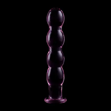 NEBULA SERIES BY IBIZA - MODELO 10 DILDO CRISTAL ROSA 16.5 CM -O- 3.5 CM 