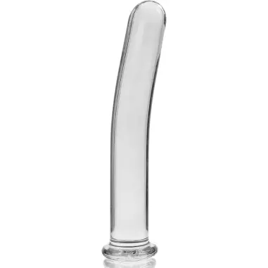 NEBULA SERIES BY IBIZA - MODELO 17 DILDO CRISTAL TRANSPARENTE 18.5 CM -O- 3 CM 